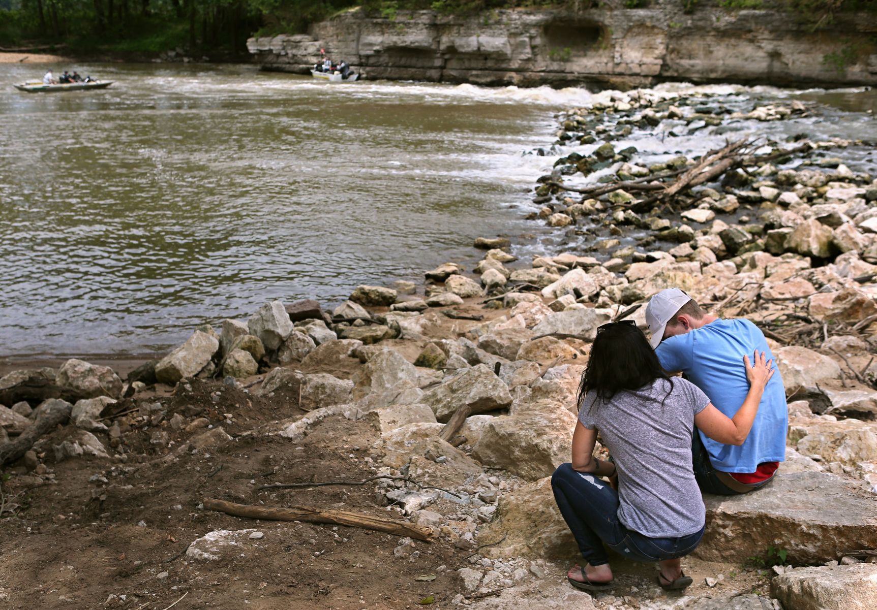 Search for missing boy feared drowned continues